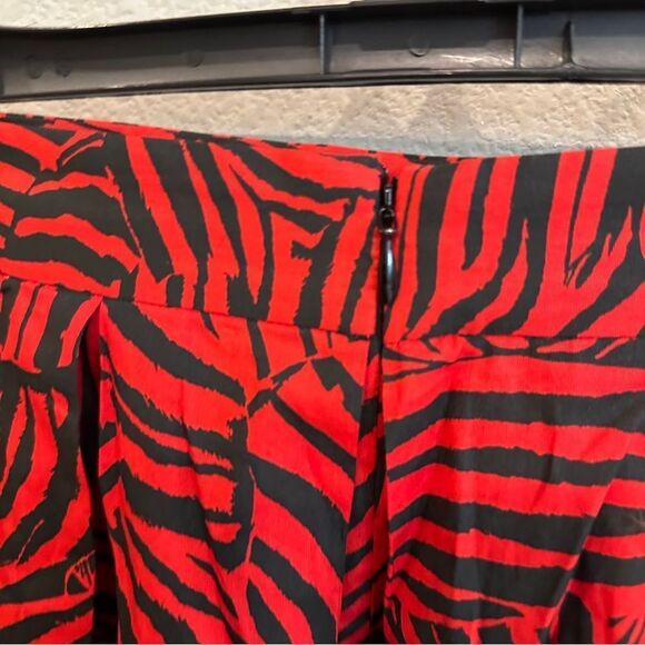 NWT Missoni | 46 / 10 | zebra Red and Black A-Line Skirt branded missoni skirt - Picture 10 of 11